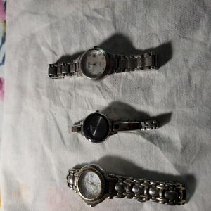 Lot of 3 ladies citizen eco drive watches